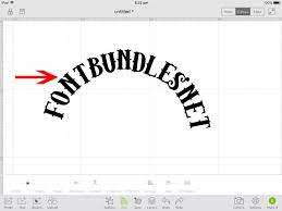 The technique you are about to learn is the way i. How To Create Curved Text In Cricut Design Space Mobile App Design Bundles