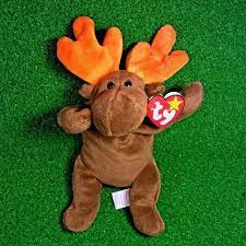 Ty Beanie Baby Chocolate The Moose For Sale Online Ebay