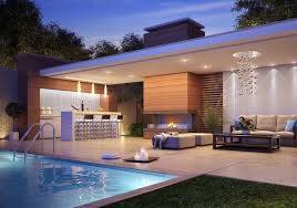 Edikte Mit Barbecue 60 Schone Models Und Fotos Neu Dekoration Stile Modernes Poolhaus Aussenwohnbereiche Gartenpools
