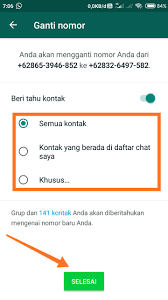 Nah itulah langkah langkah yang perlu sobat lakukan untuk mengganti nomor whatapp mudah bukan. Cara Mengganti Nomor Whatsapp Yang Sudah Tidak Aktif