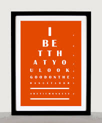 Eye Chart Arctic Monkeys I Bet You That Look Good On The Dance Floor Quote 8 5 12 Minimalist Poster Print Orig With Images Eye Chart Floor Quotes Arctic Monkeys
