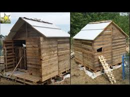 La maison à ossature palette : Construire Une Cabane Avec Des Palettes Le Tutoriel Videos Facile Mega Tuto Tous Les Tutoriels Videos Pour Economiser