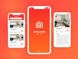 Interactive prototypes serve a number of useful purposes, and they are usually quick and easy to create. Adobe Xd Mobile App Ui Design Hoteltopia Free Xd Templates