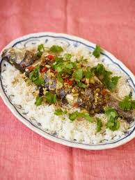 Asian Steamed Sea Bass Jamie Oliver Food Jamie Oliver Uk Seafood Visit Http Explodingtastebuds Com Fish Recipes Recipes Healthy Recipes