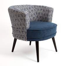 We hope you enjoy our growing collection of hd images. Fauteuil Cabriolet En Tissu Toucher Doux Bleu Dossier Motif Labyrinthe 64x70x67cm Arena Fauteuils Pier Import