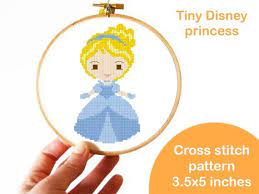 Free cross stitch pattern courtesy of cheryl mckinnon. Tiny Disney Princess Cinderella Modern Cross Stitch Pattern Easy Counted Cross Stitch Chart Hoop E Cross Stitch Cross Stitch Tutorial Disney Cross Stitch