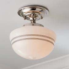 Striped Schoolhouse Ceiling Light In 2020 Ceiling Lights Ceiling Light Shades Flush Mount Ceiling Lights