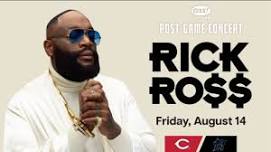 Cincinnati Reds vs. Miami Marlins (Post Game Rick Ross Concert)