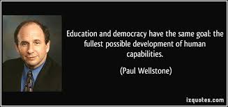 Quotes About Democracy And Education. QuotesGram via Relatably.com