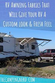 Best Rv Awning Fabric Replacement Electric Or Manual 2021 Rv Awning Fabric Rv Awning Replacement Camper Awnings
