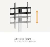 Wholesale OEM ODM 37"-86" Height Adjustable Modern Design Universal Super  Slim TV Floor Stand with Storage Shelf for Korea Japan Market