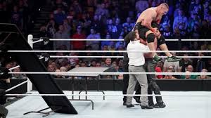 John Cena Vs Seth Rollins Tables Match Photos John Cena Seth Rollins Match