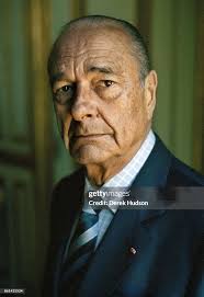 The President of France Jacques Chirac poses for a portrait at The... News  Photo