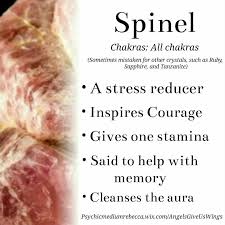 Spinel Crystal Meaning Crystals Energy Crystals Crystal Healing Stones