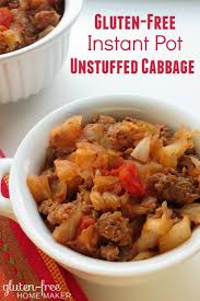 Instant Pot Unstuffed Cabbage Recipe Gluten Free Instant Pot Recipes Instant Pot Recipes