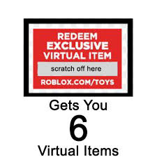 You can easily redeem codes any number of times and buy anything from roblox store using those credits. Roblox Redeem 6 Virtual Items Online Code Walmart Com Walmart Com