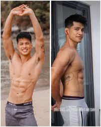 Vin Abrenica Bakat Bulge habang nagwowork out
