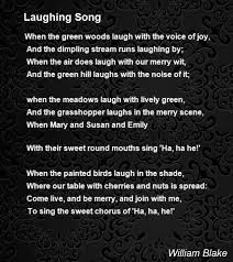 Laughing Song Poem By William Blake Poem Hunter William Blake Poems Poems Songs
