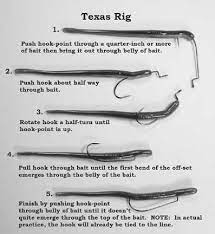 Stick worms have a smooth section near the middle of the bait, insert the hook in the center of the worm along whichever side of that section is nearest to the middle of the bait. When To Use A Carolina Rig Vs A Texas Rig Simple Fishing