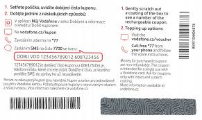 Czeskie Doładowanie Vodafone 250 Kc ...