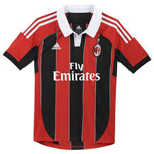 The home, away, third and goalkeeper kits of ac milan for the season 2019/2020 for fifa 16, fifa 15 and fifa 14, in png format files. Ac Milan 12 13 Home Jersey Youth Milan Boys Soccer Jersey