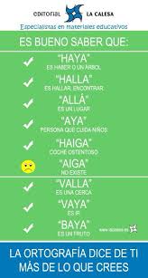 Palabras Homofonas Homofonas Ortografia Aprender Espanol