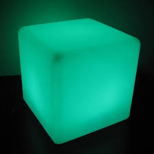 Bazz Floor Lamp Ledkub16 Led Rgb Light Cube 16 In Cube Light Deck Step Lights Cube