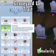 This mod will have your sim . Simularity Lot Traits