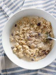 This low carb and kete oatmeal or as some call it noatmeal is easy, uses chia seeds, is high protein, and can be made overnight perfect piping hot or overnight oats style, it's a keto and low carb hot cereal alternative, easy to meal prep too! No Sugar Added Apple Pie Overnight Oats Meal Prep Budget Bytes