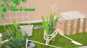 Scaffali porta piante da giardino amazon it con vasetti per. Tutorial Miniature Garden Con La Serra Socker Di Ikea Youtube