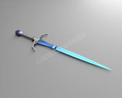 3d Printable Model Brisingr Sword Eragon Inheritance