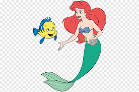 the little mermaid ariel illustration flounder ariel computer fictional character png pngegg the little mermaid ariel illustration