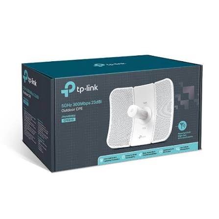 Cpe610 | 5ghz 300mbps 23dbi outdoor cpe | tp-link
