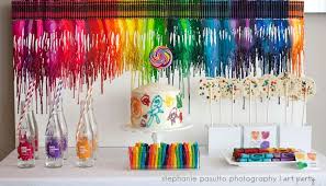 Dessert Bar Art Party Art Birthday Party Art Birthday