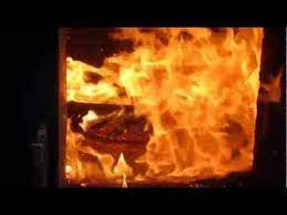 Burning Wood Chips Youtube