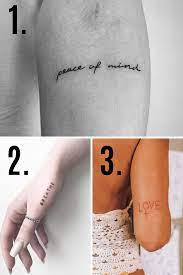 It is hard to find cool tattoos with deep meaning. 44 Inspiring Quote Tattoo Ideas Tattooglee