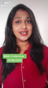 walk in Interview
