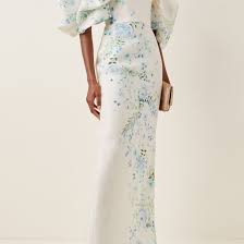 David's bridal ¾ sleeve illusion lace and mesh bridesmaid dress in marine, $175, davidsbridal.com. 18 Best Colorful Wedding Dresses Of 2021