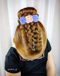 Five Strand Braid Into Ballet Bun Dutch Braid Dance Hairstyles Updos Beautiful Buns Ballet Bun Five Strand Braids Hair Styles