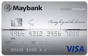 Different credit cards serve different purposes, some techrakyat's best credit cards in malaysia: Maybank Horizon Visa Signature Card Best Air Miles Card Maybank Singapore