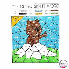 As holidays go, this one is a little under ground.(joke).it is however, a uniquely american holiday. Free Groundhog Day Color By Sight Word Activities Sara J Creations