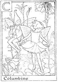 10 floral adult coloring pages. Flower Fairies Coloring Pages