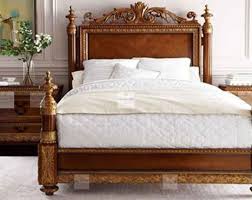 Painted Cottage Shabby French Romantic Bed Queen King Etsy In 2020 Furniture Bedroom Decor Bedroom Furniture Bedroom Furnishings