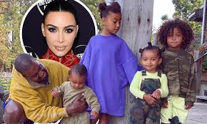 After a blockbuster 2018 filled with little ones for the famous siblings, sources confirmed to e! Kim Kardashian Shares Portraits Of Four Children And Husband Kanye West Amid Marriage Struggles Daily Mail Online