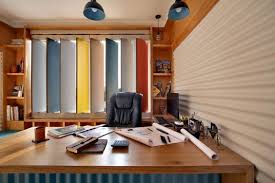 Office Incorporates Corrugated Metal Sheets Gives It A Unique Outlook The Architects Diary Office Interior Design Office Interiors Design Studio Office