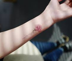 Carnation Handwriting Tattoos Name Flower Tattoo Birth Flower Tattoos