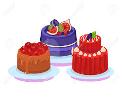 Great offers on site, order now Various Delicious Cakes Flat Vector Illustration Tasty Dessert Royalty Free Cliparts Vectors And Stock Illustration Image 123386221