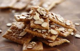 Crackers Aux Amandes Mycuisine Recette Food Network Alimentation Idee Recette