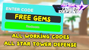 Get all the latest, new, valid, active, and working roblox all star tower defense codes to redeem right new roblox all star tower defense (astd) codes (may 2021). All Star Tower Defense All Working Codes May 2021 Youtube