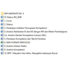 Pai bab zakat kelas 8 by shofi d. Cd Rpp Silabus Pembelajaran Pai Bp Smp Mts Kelas 9 K13 Shopee Indonesia